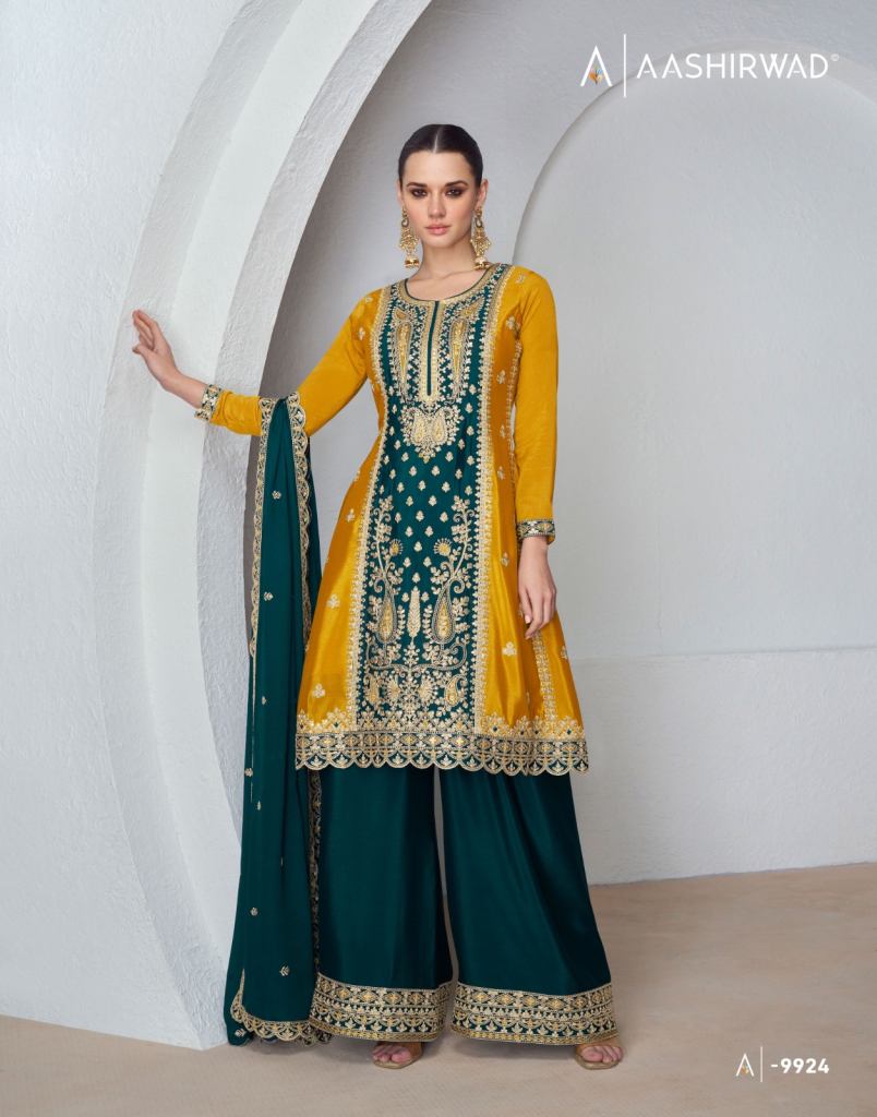 Aashirwad Shanaya Designer Salwar Suit D.NO 9924