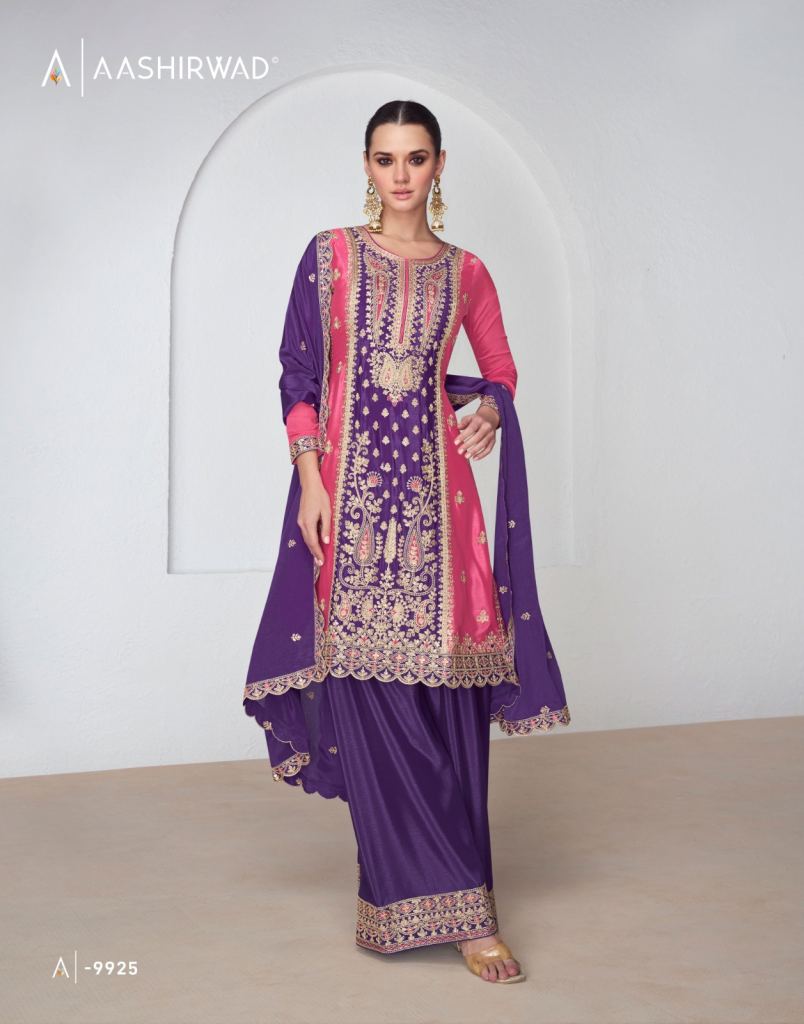 Aashirwad Shanaya Designer Salwar Suit D.NO 9925